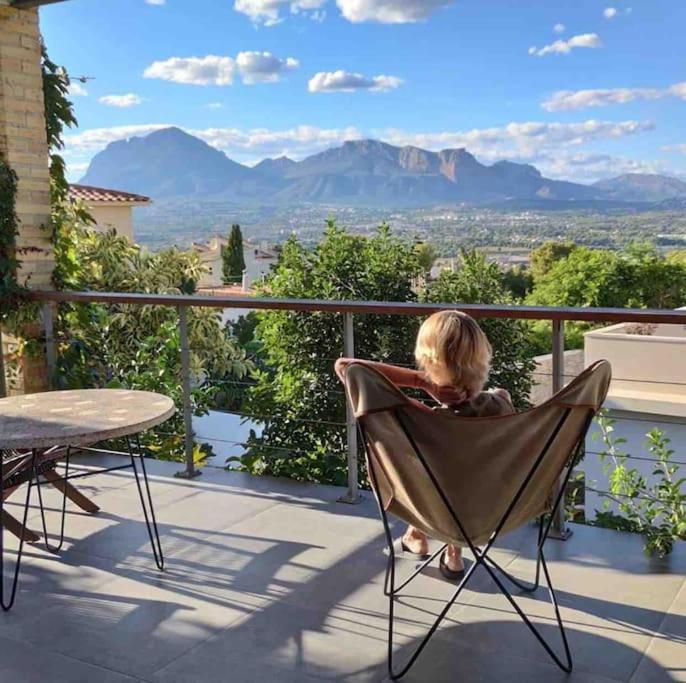 Villa In Albir L'Alfas del Pi Luaran gambar